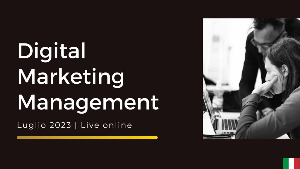 Digital marketing management per la moda e il lusso