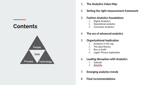 Fashion Analytics: business intelligence and web analytics training course